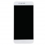 För Huawei Nova 2 Plus LCD-skärm och digitizer fullmontering (vit)