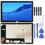LCD képernyő és digitalizáló teljes összeszerelés a Huawei MediaPad M5 Lite 10 BAH2-W19 BAH2-L09 (fekete)