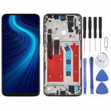 LCD Screen and Digitizer Full Assembly With Frame for Huawei Honor X10 5G(Black)