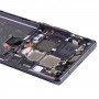 Original LCD-skärm och digitizer Fullständig montering med ram för Huawei Mate 40 Pro (svart)