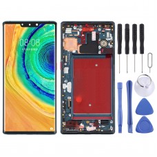 LCD Screen and Digitizer Full Assembly with Frame for Huawei Mate 30 Pro (Green)