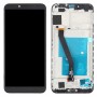 LCD Screen and Digitizer Full Assembly with Frame for Huawei Y6 (2018)(Black)