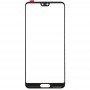 10 PCS Front Screen Outer Glass Lens for Huawei P20 (White)