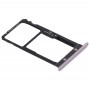 Zásobník karty SIM + SIM karta Tray / Micro SD karta pro Huawei G8 (šedá)
