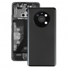 Original Battery Back Cover with Camera Lens Cover for Huawei Mate 40(Black)