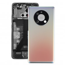 Original batteribackskydd med kameralinsskydd för Huawei Mate 40 Pro (Silver)