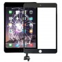 iPadのミニ3用タッチパネル+ ICチップ（ブラック）