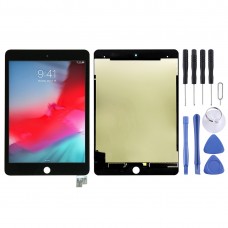 LCD-skärm och digitizer Fullständig montering för iPad Mini (2019) 7,9 tum A2124 A2126 A2133 (Svart)