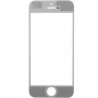 För iPhone 5C frontskärm Yttre glaslins (svart)