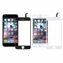 5 PCS Negro + 5 PCS Blanco 2 en 1 para iPhone 6 (pantalla frontal exterior lente de cristal + doble el cable)