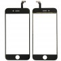 5 PCS Negro + 5 PCS Blanco 2 en 1 para iPhone 6 (pantalla frontal exterior lente de cristal + doble el cable)