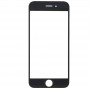 3 en 1 pour iPhone 6 (bouton d'accueil + cadre LCD + objectif extérieur de verre extérieur), ne pas supporter l'identification d'empreinte digitale (noir)