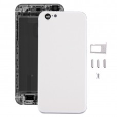 5 1-ga täiskoostise metallkorpus kate I7 ​​välimuse imitatsioon i7 iPhone 6S-i jaoks, kaasa arvatud tagakaas (suur kaamera auk) ja kaardi sa 