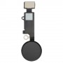 Botón Inicio cable flexible para el iPhone 8, que no soportan la identificación de huellas dactilares (Negro)