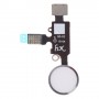 Нов дизайн начален бутон (2 nd) с Flex кабел за iPhone 8 Plus / 7 Plus / 8/7 (сребро)