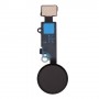 Hemknapp Flex-kabel, stöder inte fingeravtrycksidentifiering för iPhone 8 plus (svart)