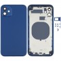 iPhone 11のためのIP12の外観模倣とバックハウジングカバー（ブルー）