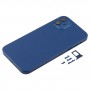 Back Housing Cover with Appearance Imitation of iP12 for iPhone 11(Blue)