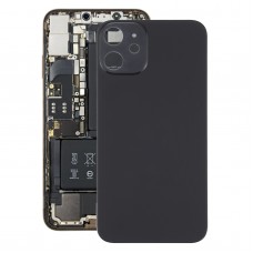 Батерия Задният капак за iPhone 12 (черен)