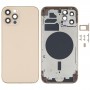 Назад Капачка на корпуса със SIM карта Тави и странични клавиши и камера обектив за iPhone 12 Pro (злато)