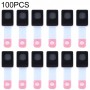 100 PCS Mikrofon zurück Aufkleber für iPhone 12/12 Pro