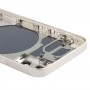 Zurück Gehäusedeckel mit SIM-Kartenfach & Seitentasten und Kamera-Objektiv für iPhone 12 Mini (weiß)