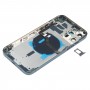 电池后盖（带侧面按键与卡片盘和电源+音量排线及无线充电模块）的iPhone 12 Pro的最大（蓝）
