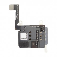 Doble tarjeta SIM del sostenedor del zócalo con cable flexible para el iPhone 12 Pro Max