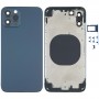 Cubierta de la cubierta con la apariencia de imitación IP12 para iPhone X (azul)