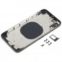 Tagasi korpuse kate IP12 Pro välimuse imitatsioon iPhone X (must)