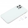Vissza ház fedele megjelenésű IP12 PRO IPhone x (fehér)