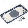 Задняя крышка Корпус с Appearance Имитация IP12 для iPhone XR (синий)