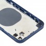 Couvercle de boîtier arrière avec apparence imitation de IP12 pour iPhone XR (bleu)