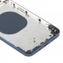 Задняя крышка Корпус с Appearance Имитация IP12 Pro Max для iPhone XS Max (Blue)
