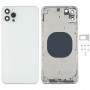 Back Housing Cover with Appearance Imitation of iP12 Pro Max for iPhone XS Max(White)