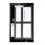 LCD-ekraan ja digiteerimislaager LENOVO YOGA tableti 10 HD + / B8080 (must)