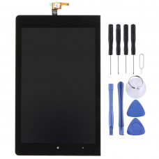 LCD екран и цифровизатор Пълна монтаж за Lenovo Yoga Tablet 8 / B6000 (черен) 