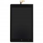 LCD-ekraani ja digiteerija täieliku komplekti Lenovo jooga tabletile 8 / B6000 (must)