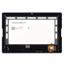 LCD екран и цифровизатор Пълна монтаж за Lenovo A10-70 / A7600 (черен)