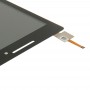 LCD екран и цифровизатор Пълна монтаж за раздел Lenovo 2 A7-10 (черен)