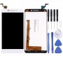 LCD Screen and Digitizer Full Assembly for Lenovo A5000 (White)