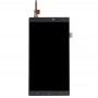 ЖК-екран і дігітайзер Повне зібрання для Lenovo K4 Примітка / A7010 (чорний)