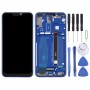 LCD Screen and Digitizer Full Assembly with Frame for Lenovo Z5 / L78011 (Blue)