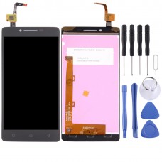 LCD Screen and Digitizer Full Assembly for Lenovo A6010(Black) 