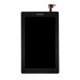 LCD képernyő és digitalizáló teljes összeszerelés Lenovo tab3 7 Essential / tab3-710f (fekete)