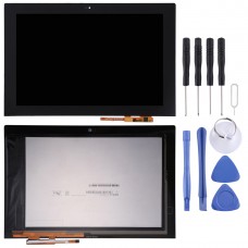 LCD-ekraan ja digiteerija Full Assamblee Lenovo jooga raamat YB1-X91L (must)
