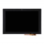 LCD екран и дигитализатор Пълна монтаж за Lenovo Yoga книга YB1-X91L (черна)