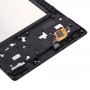 LCD-näyttö ja digitointikokoonpano Lenovo A8-50 -tabletin runkoon (musta)
