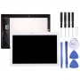 Pantalla LCD y digitalizador Asamblea completa para Lenovo Tab 2 A10-70 / A10-70F (blanco)