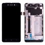 LCD Screen and Digitizer Full Assembly with Frame for Lenovo S90 S90-T S90-U S90-A (Black)